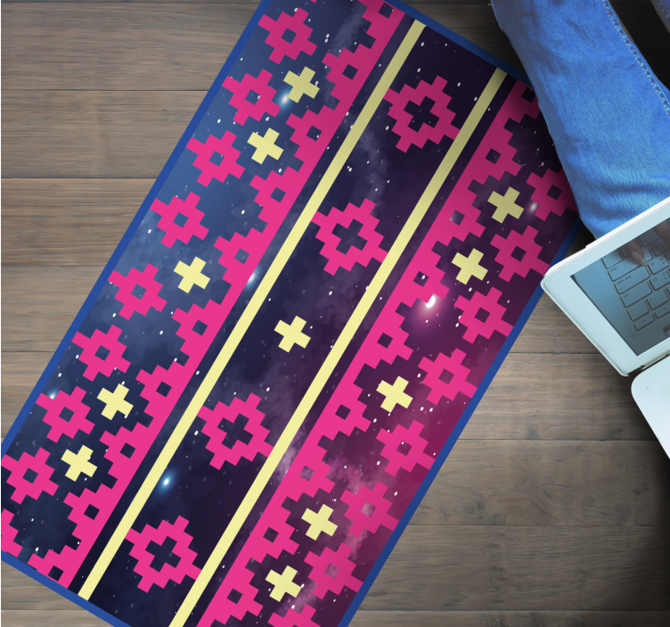 Tapete étnico cosmos geométrico produtonórdico - TenStickers