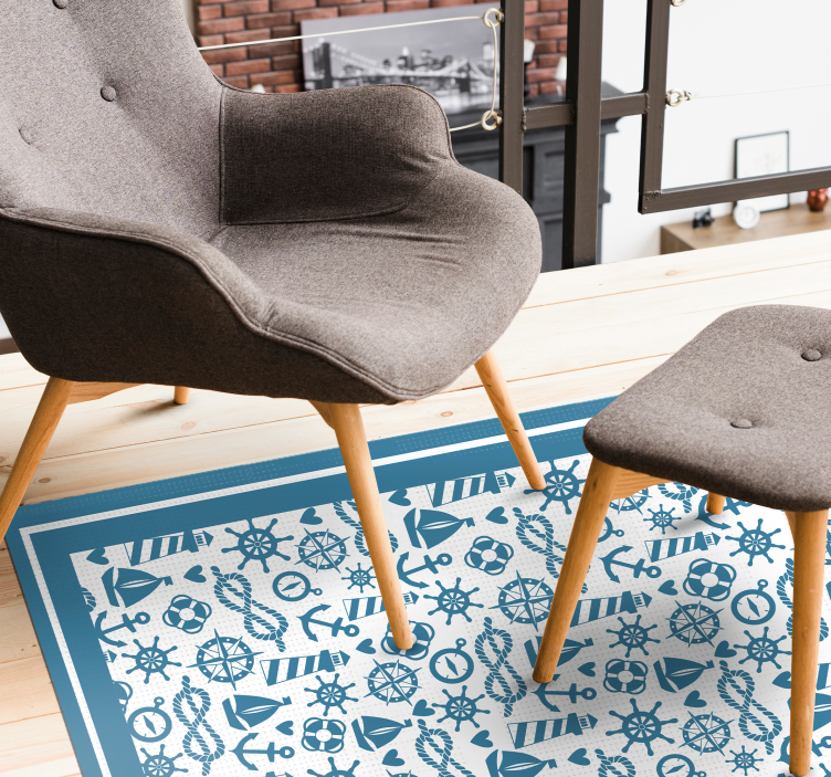 Diferentes fotos de marinheiros carpete - TenStickers