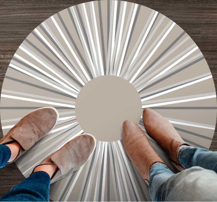 Padrão retângulo nórdico abstrato tapete nórdico - TenStickers