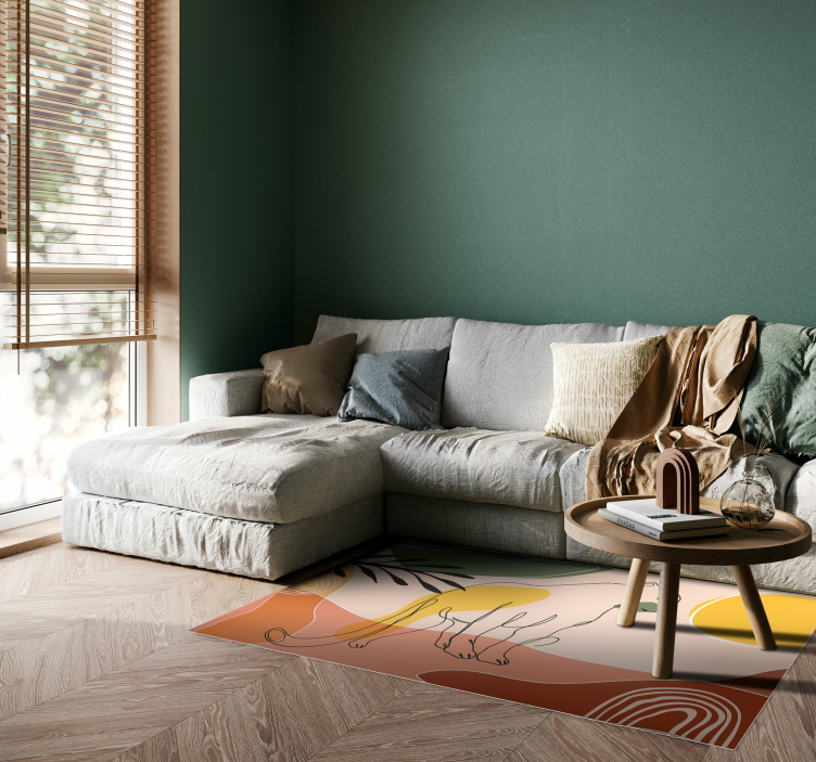 Tapete vinílico com pantera desenhada à mão - TenStickers