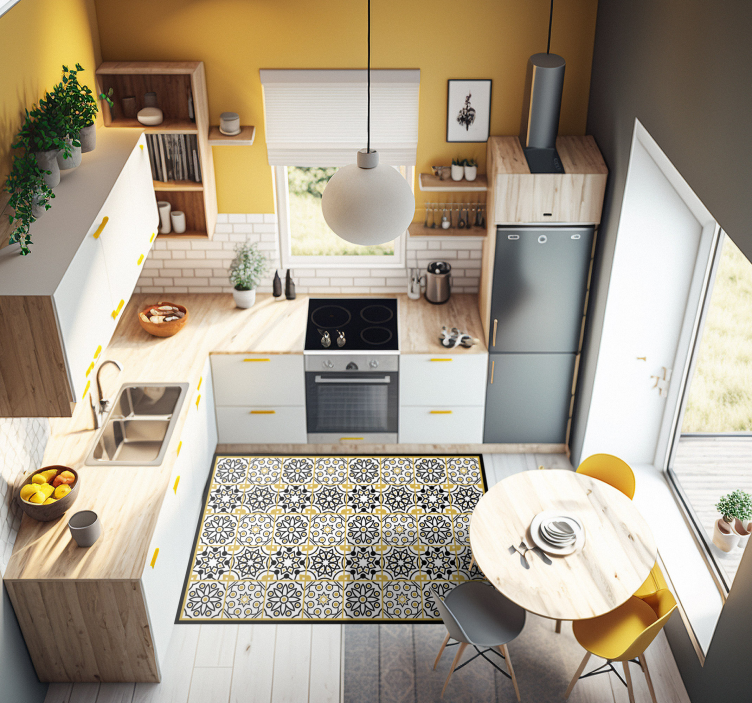 Ladrilhos de cozinha com motivos portugueses - TenStickers