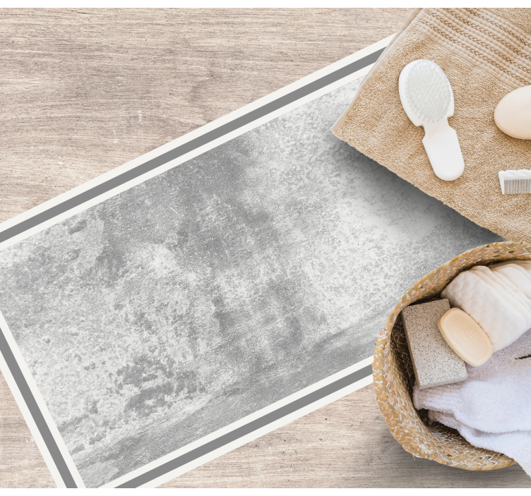 Piso de pedra sólida cinza minimalista - TenStickers