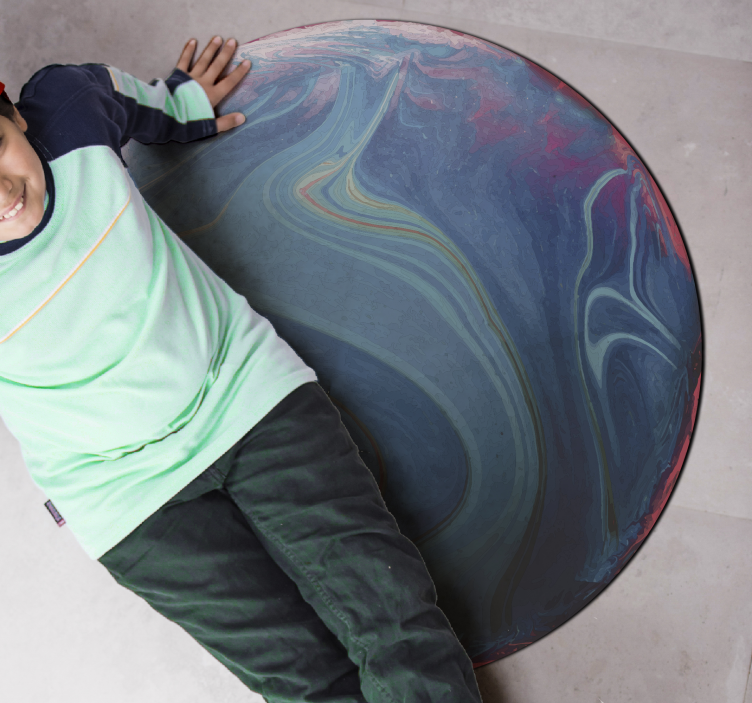 Tapete de vinil de quarto adolescente planeta - TenStickers