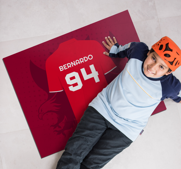 Portugal benfica T-shirttapete personalizado - TenStickers