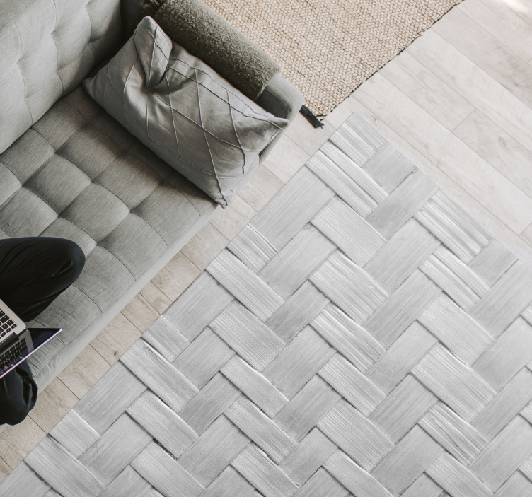 Tapete madeira 3d com textura de floco - TenStickers