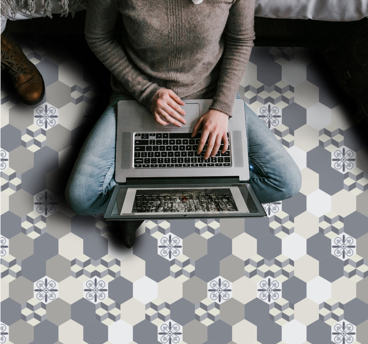 Tapete de ladrilhos "barcelona marengo" - TenStickers