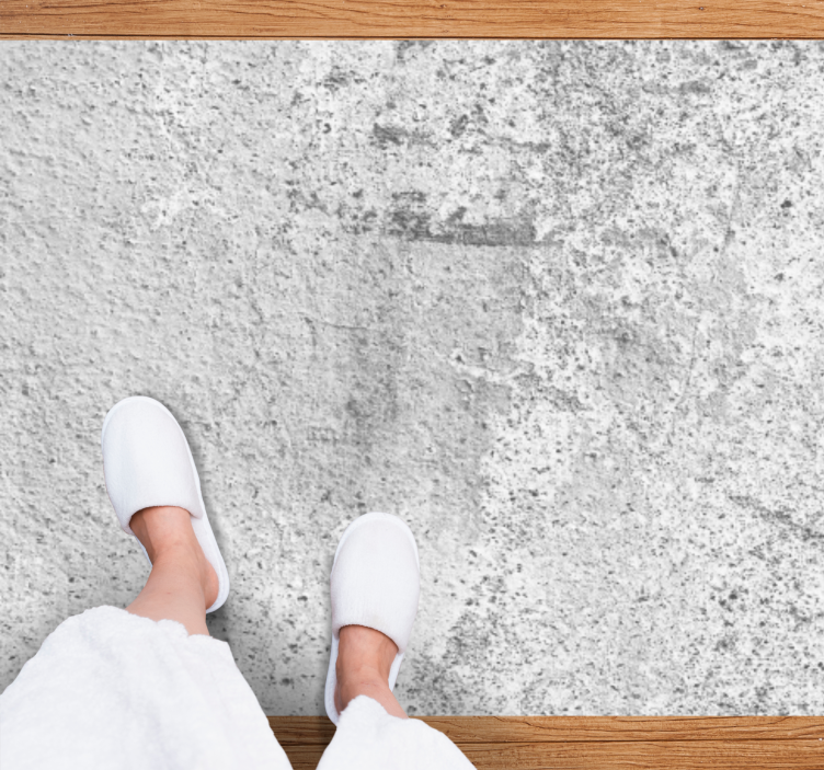 Tapete de textura de concreto rústico cinza claro - TenStickers