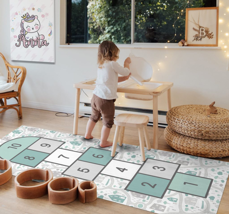 Play ground produtopara tapete de jogo infantil - TenStickers
