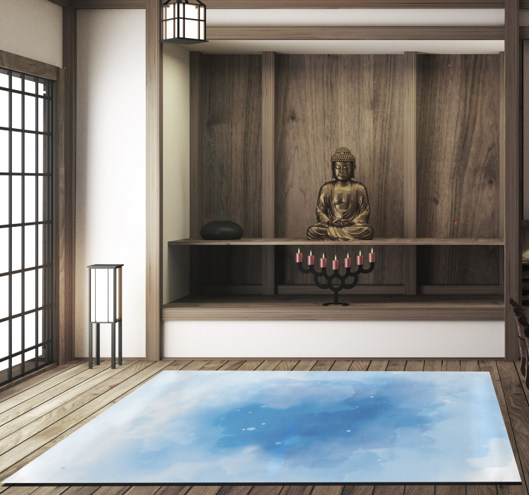 Tapete de vinil moderno céu de aquarela  - TenStickers