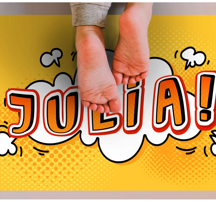 Tapete personalizado com efeito de livro de quadrinhos de super-h - TenStickers