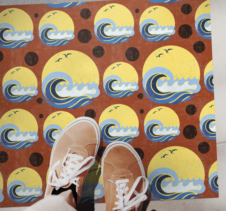 Tapete em vinil infantil imagens litorâneas - TenStickers