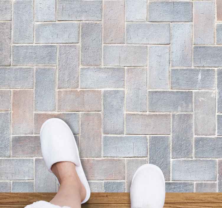 Tapete vinílico para gabinete Efeito de pedra pura - TenStickers