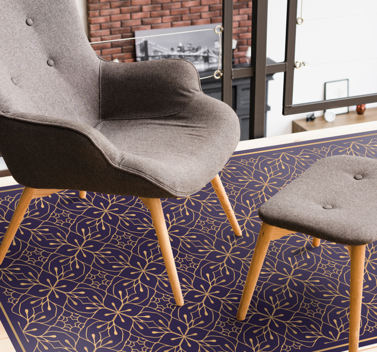 Tapete vinílico para gabinete Estilo vintage - TenStickers