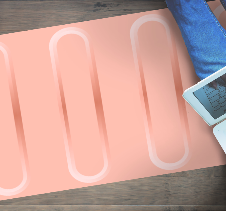 Tapete vinílico texturas linhas geométricas abstratas - TenStickers