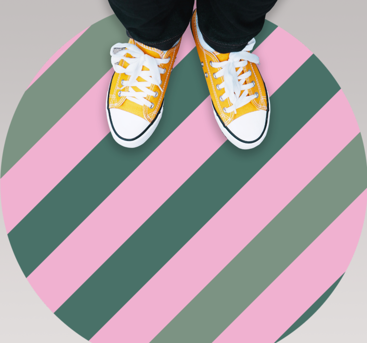 Tapete vinílico às risca conceito listrado brilhante - TenStickers