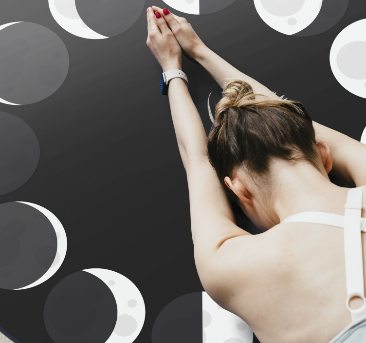 Tapete vinílico às risca padrões crescentes monocromáticos - TenStickers