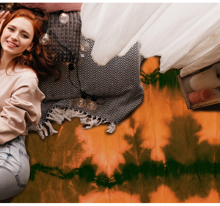 Tapete vinílico outras texturas tie-dye colorido - TenStickers