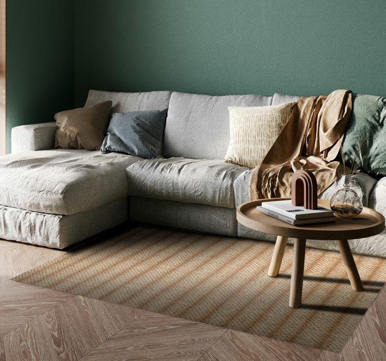 Tapete vinílico estilo juta - TenStickers