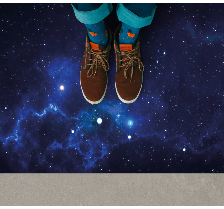 Tapete vinílico estrelas cena de nebulosa cósmica - TenStickers