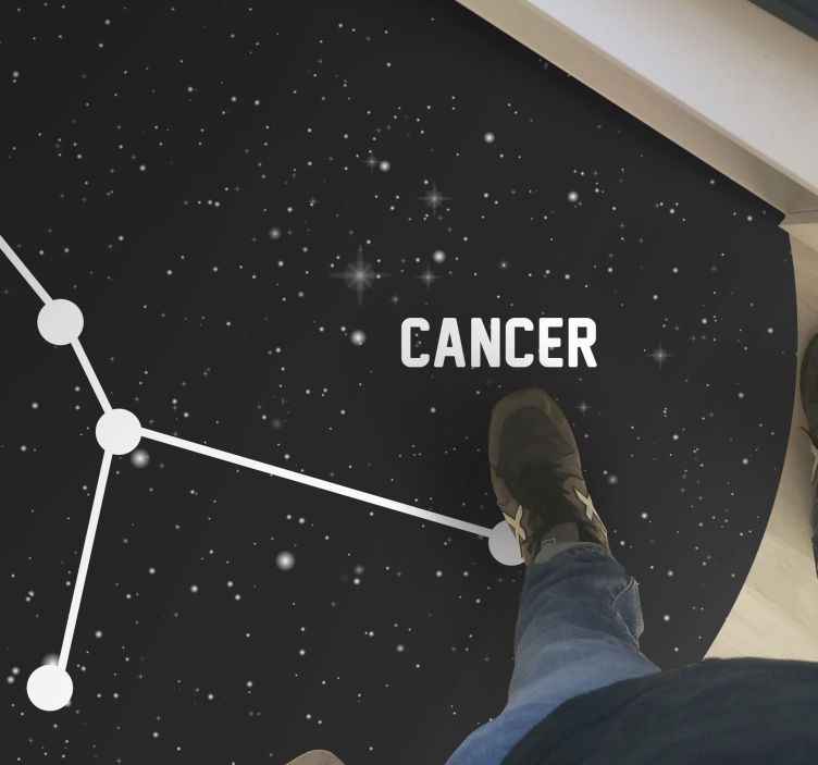 Tapete vinílico estrelas constelação celestial - TenStickers