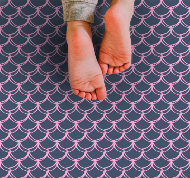 Tapete vinílico estrelas padrão estrelado elegante - TenStickers