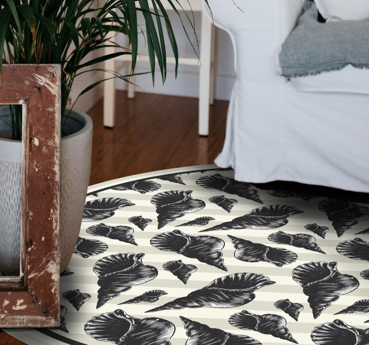 Tapete vinílico flores e plantas motivo de folhagem botânica - TenStickers