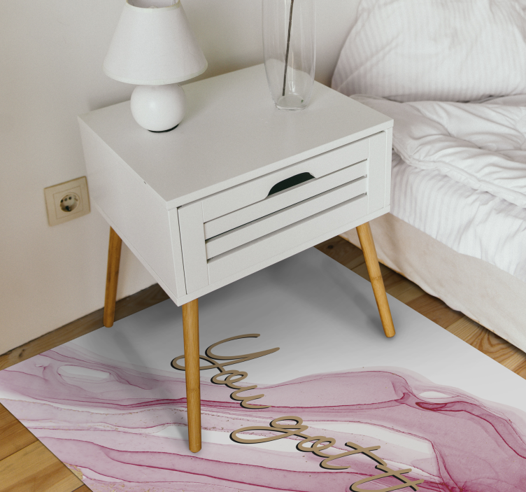 Tapete vinílico frases e textos você conseguiu isso - TenStickers