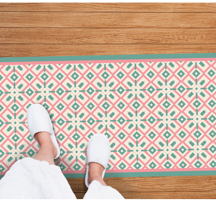 Tapete vinílico geométricas ideia geométrica vibrante - TenStickers