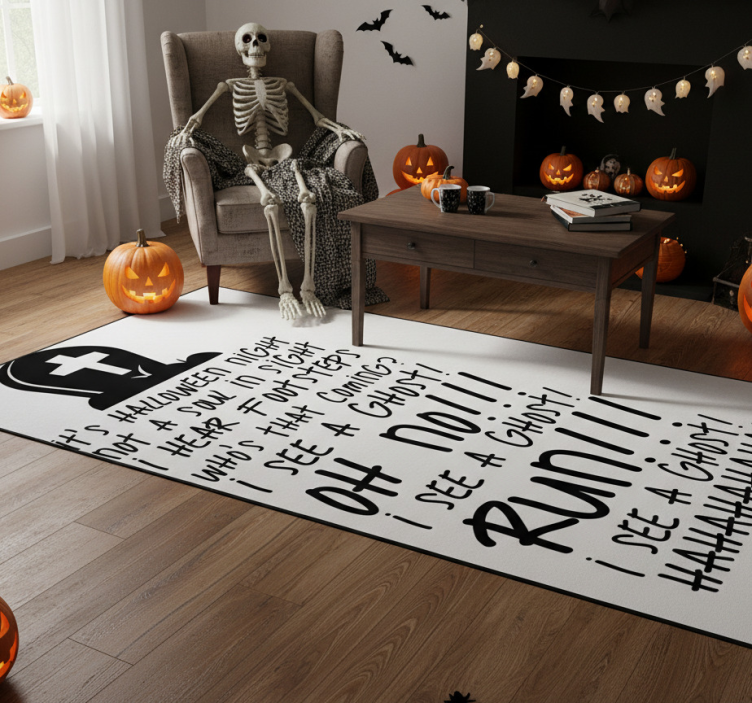 Tapete vinílico halloween canção popular - TenStickers