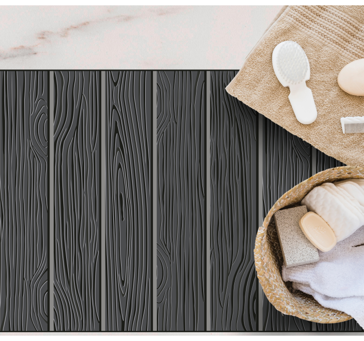 Tapete vinílico madeira acabamento escuro e elegante - TenStickers