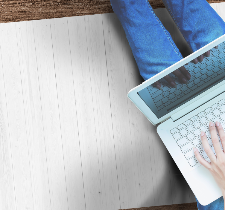 Tapete vinílico madeira textura leve - TenStickers