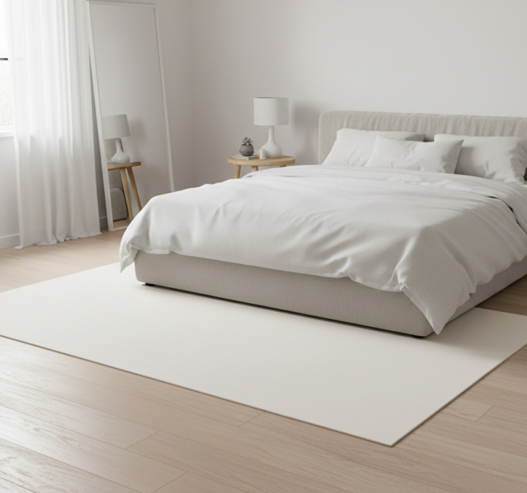 Tapete vinílico minimalista retangular "dançarino de nuvem" - TenStickers