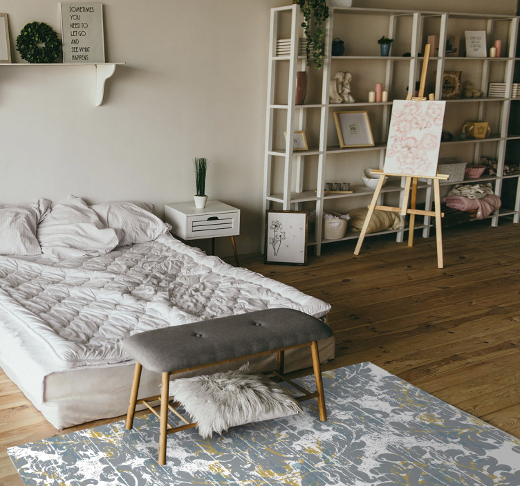 Tapete vinílico mosaico composição abstrata em mosaico - TenStickers