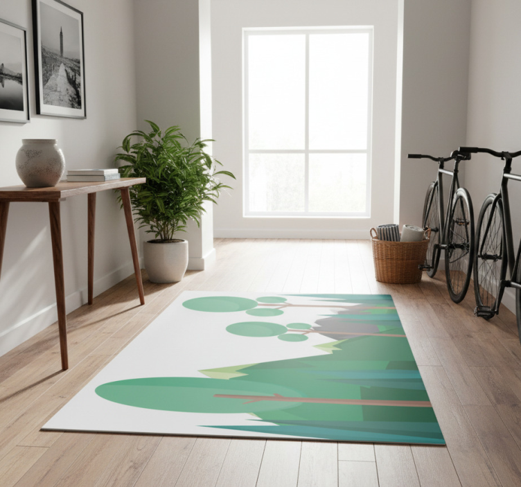 Tapete vinílico natureza christiania dinamarca - TenStickers