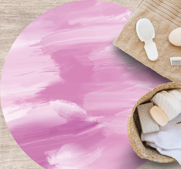 Tapete vinílico outras texturas giros suaves de rosa - TenStickers