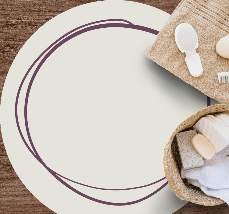 Tapete vinílico casa de banho essência do banheiro - TenStickers