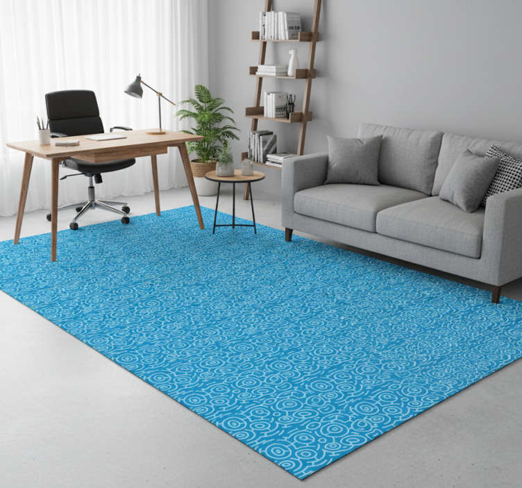 Tapete vinílico para escritório manchas abstratas - TenStickers