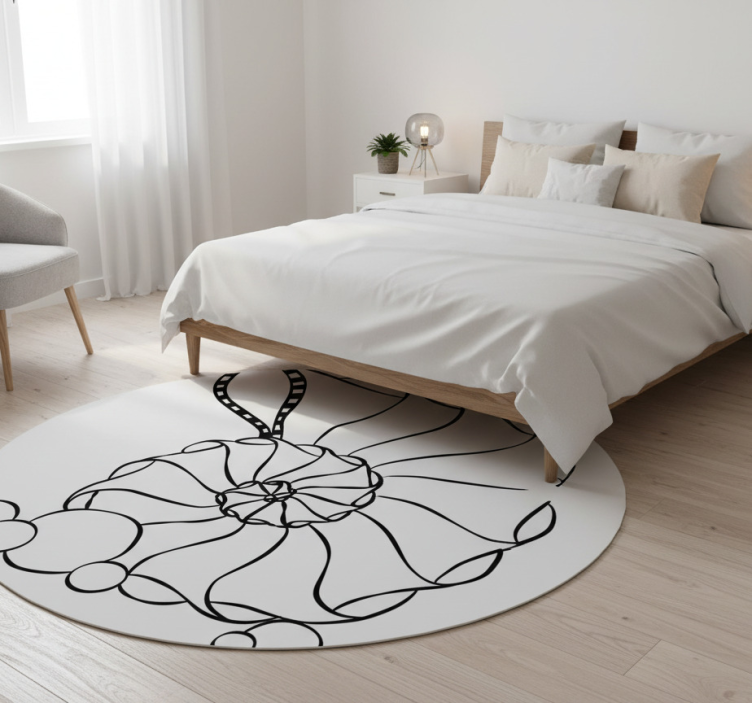 Tapete vinílico quarto concha do mar - TenStickers