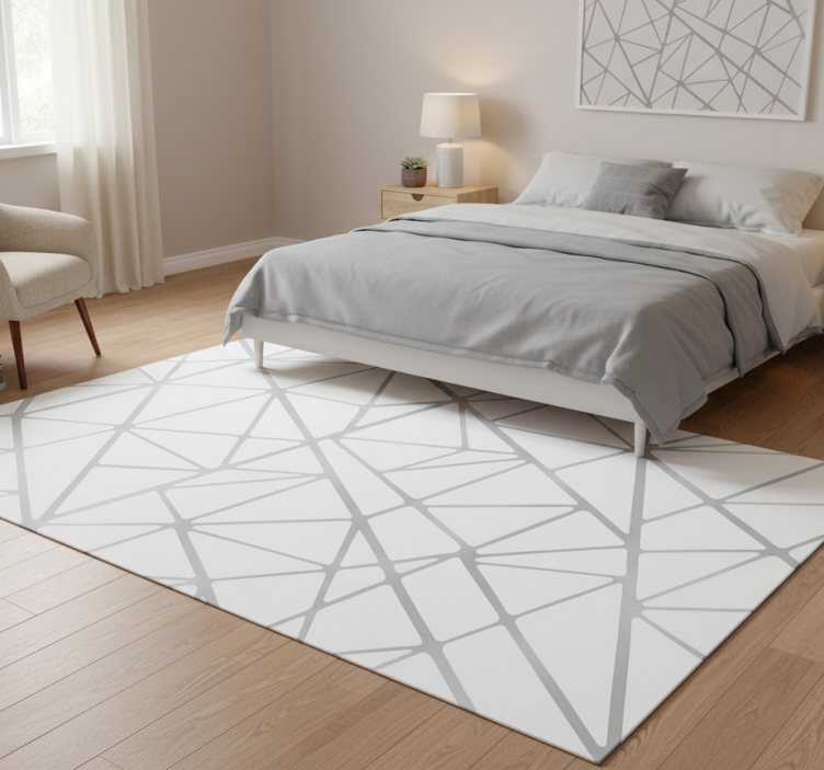 Tapete vinílico quarto mural artístico - TenStickers