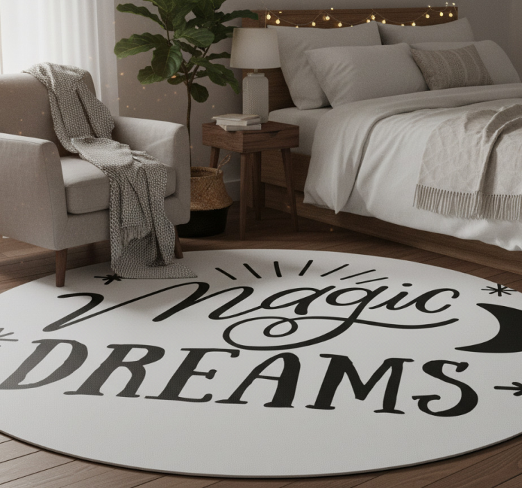 Tapete vinílico quarto sonhos mágicos - TenStickers