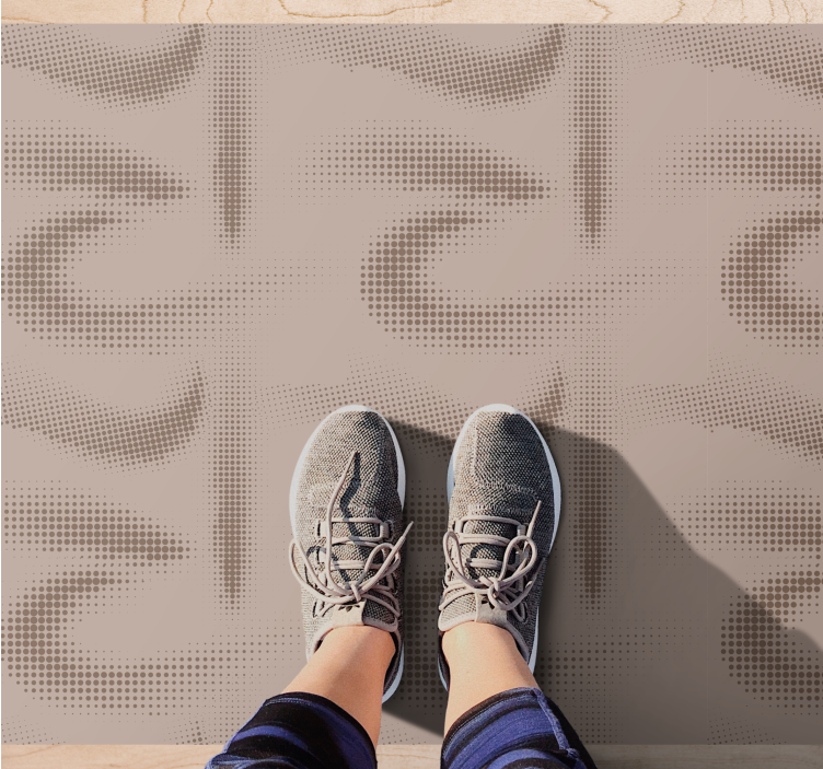 Tapete vinílico sala de estar redemoinhos de textura suave - TenStickers