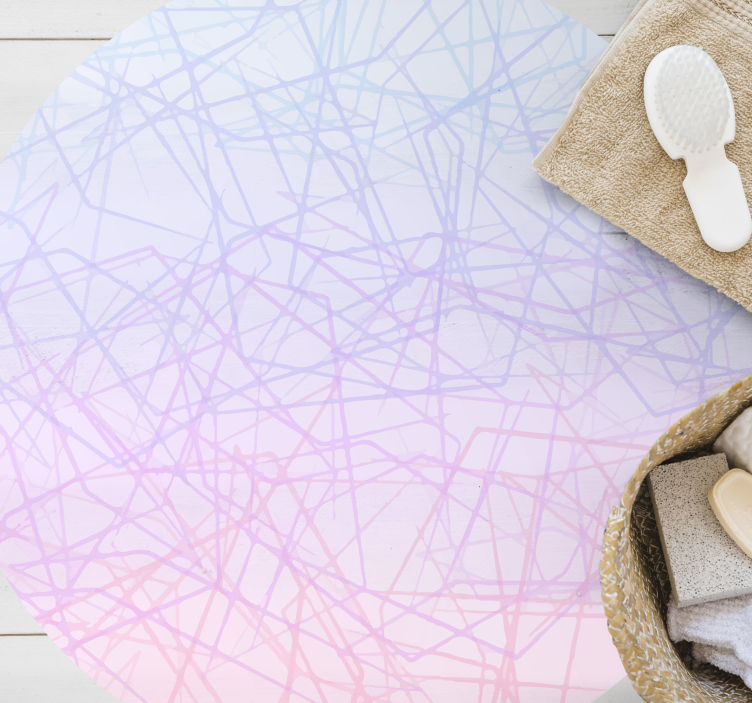 Tapete vinílico texturas sobreposição de linha abstrata - TenStickers