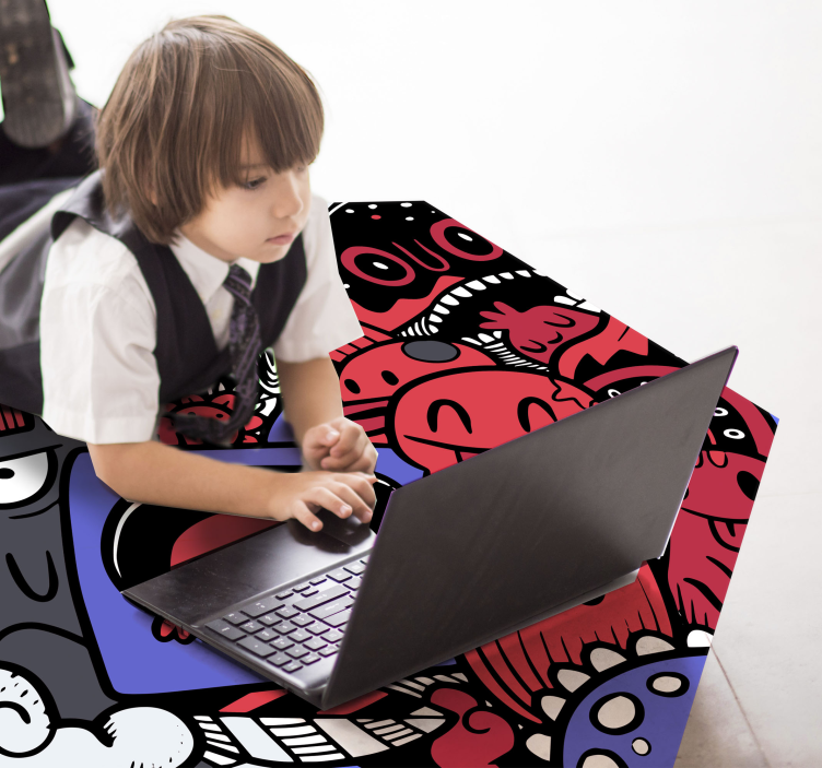 tapete de vinil juvenil graffiti legal - TenStickers