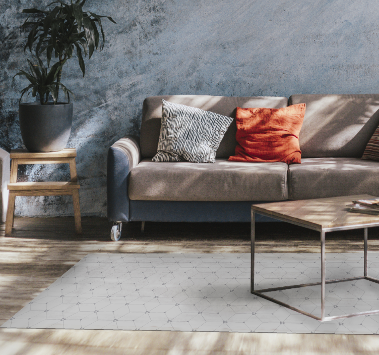 Tapete cúbico de vinil 3d moderno - TenStickers