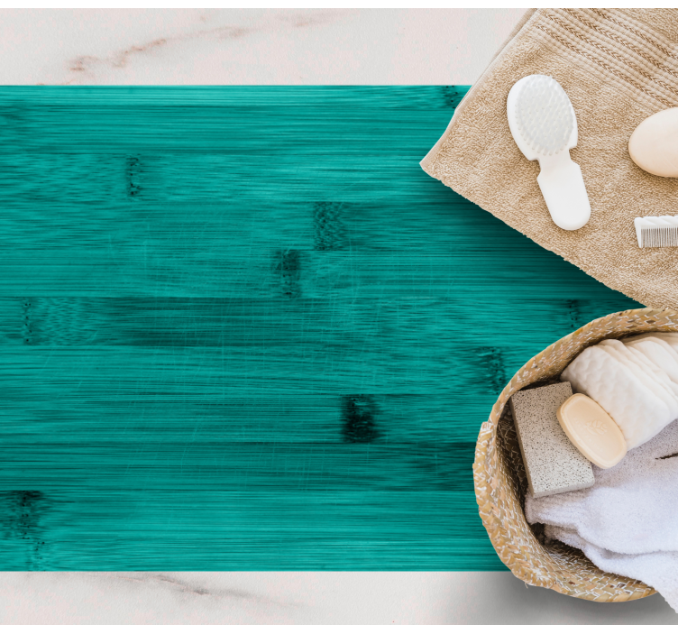 Tapete com textura rústica tábuas pintadas com efeito de madeira - TenStickers