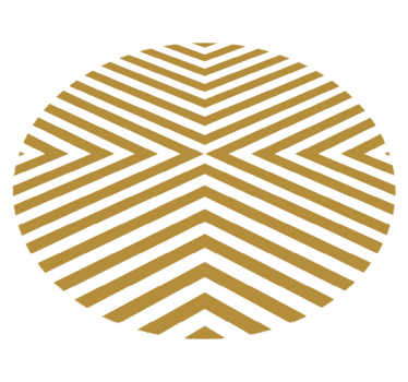 Tapete vinílico para sala de jantar padrão chevron mostarda - TenStickers