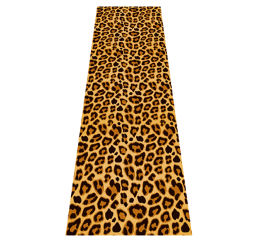 Tapete vinílico de animais estampa leopardo simples - TenStickers