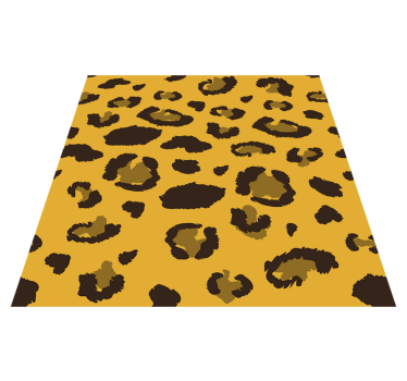 Tapete vinílico de animais estampa de leopardo - TenStickers
