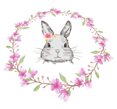 Tapete vinílico de animais África selvagem para meninas - TenStickers