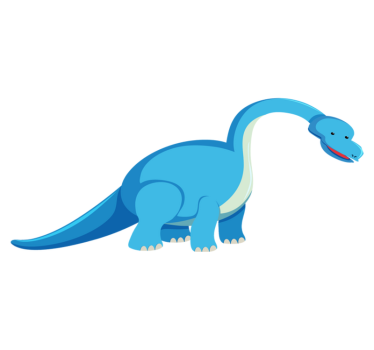 Tapete vinílico de animais dinossauro fofo - TenStickers